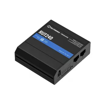 Router Teltonika RUT240 4G LTE Wi-Fi, šedý, EU zástrčka