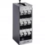 InLine 76203P Keystone patch panel, 9 portů Cat.6A, montáž na zeď/DIN lištu