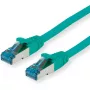 VALUE - patch kabel - RJ-45 (M) na RJ-45 (M) - 3 m - SFTP, PiMF - CAT 6a - bez halogenů, lisovaný, bez západky, lankový - zelený (21.99.1943)