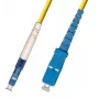 Microconnect FIB461001 InfiniBand/optický kabel 1 m LC žlutý