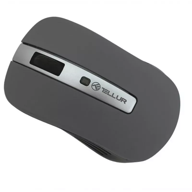 Myš Tellur Basic bezdrátová LED tmavě šedá TLL491081