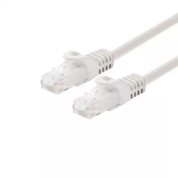 Síťový patch kabel LOGON TCU66A020I, Cat6a U/UTP (UTP), 2 m, krémový
