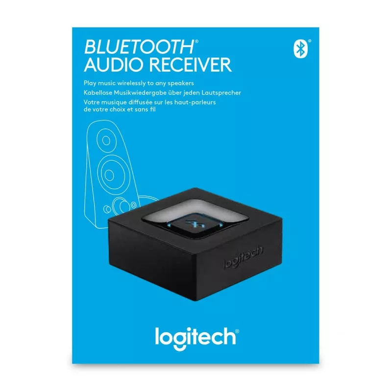 Bluetooth audio přijímač Logitech 980-000912, černý