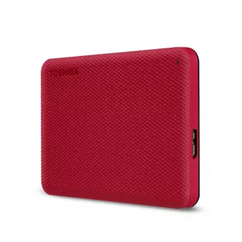 TOSHIBA External Hard Drive Canvio Advanced 2.5in 4TB USB 3.2 Gen 1 Red