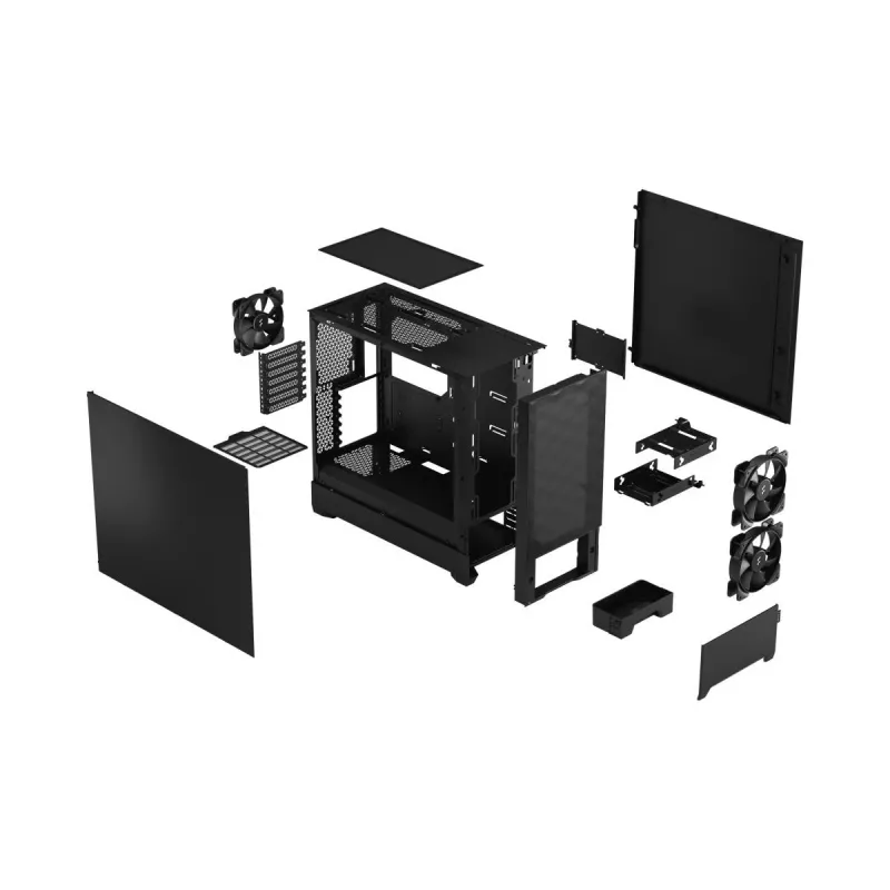 Počítačová skříň FRACTAL DESIGN Pop Air Black Solid