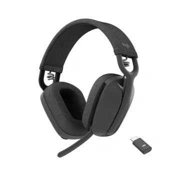 Headset LOGITECH Zone Vibe – bezdrátový – grafitový (verze Teams)
