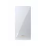 Síťový vysílač ASUS RP-AX58 — dual-band Wi‑Fi 6 (802.11ax), 2400 Mbps, 1× Gigabit LAN, 2 interní antény, bílý