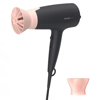 Philips 3000 series BHD350/10 fén, DC, černý, růžový, závěsné oko, 1,8 m, 2100 W, 220 - 240 V