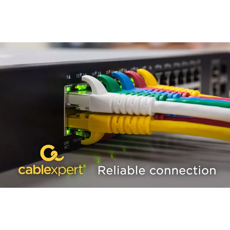 Patch kabel GEMBIRD Cat 5e UTP 3 m červený