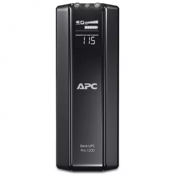 Záložní zdroj APC BR1200G-FR Power-Saving Back-UPS Pro 1200, Line-Interactive, 1200 VA, 720 W, 230 V, 6x zásuvka CEE 7/5, LCD, USB, 45 dB