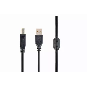 USB kabel GEMBIRD Premium Quality A-samec na B-samec 4,5 m černý