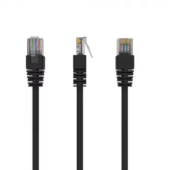 GEMBIRD Patch Cable - Cat 5e - UTP - 25cm - Black