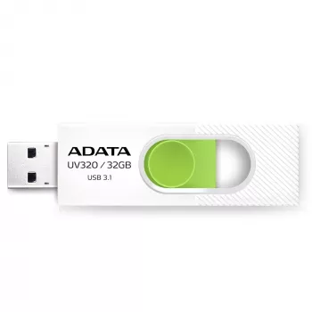 ADATA UV320 USB flash disk 32 GB USB Type-A 3.2 Gen 1 (3.1 Gen 1) zelená, bílá