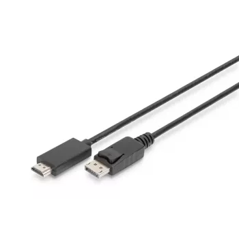 DIGITUS DisplayPort adaptérový kabel. DP - HDMI Type A (AK-340303-030-S)