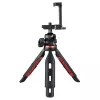 Stativ Hama Solid pro smartphone/tablet, 3 nohy, černý, červený