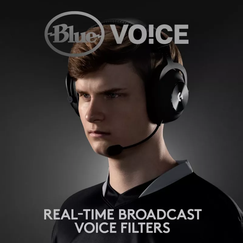 Bezdrátový herní headset LOGITECH Pro X Wireless Lightspeed černý