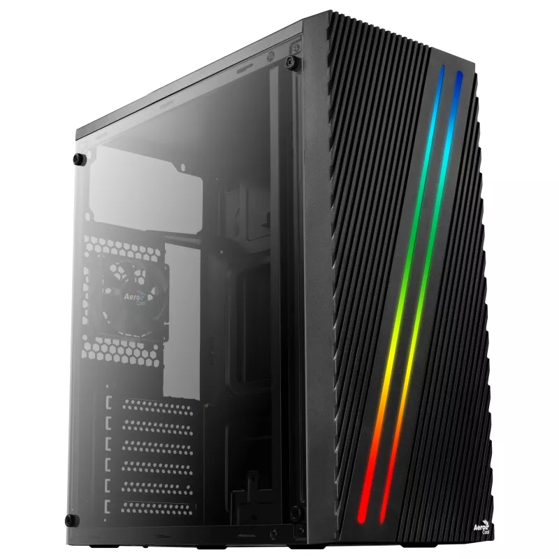 Aerocool Streak Midi Tower černá