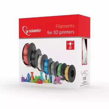 3D tiskový materiál Gembird 3DP-PLA1.75-01-TR