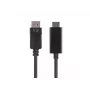 LANBERG kabelový adaptér DisplayPort HDMI černý