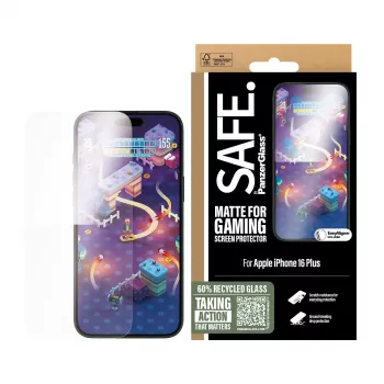 PanzerGlass SAFE. by ® Gaming ochranná fólie na displej iPhone 16 Plus | 15 Plus | Ultra-Wide Fit