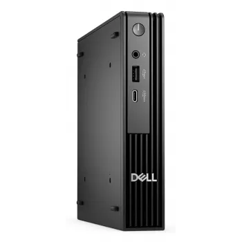 Mini PC DELL Pro QCM1250, Intel® Core™ i5 i5-14500T, 16 GB DDR5-SDRAM, 512 GB SSD, Windows 11 Pro, Micro PC, černý