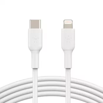 BELKIN Lightning na USB-C kabel 1 m bílý