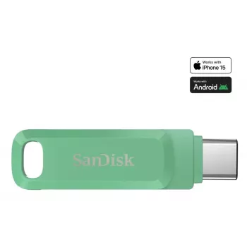 WESTERN DIGITAL SanDisk Ultra Dual Drive Go - 1 TB USB flash disk - USB-C / USB-A - zelená