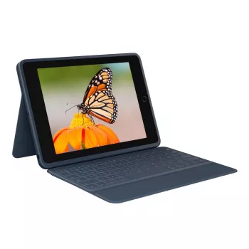 Klávesnicové pouzdro LOGITECH Rugged Combo 3 Classic Blue Qwerty UK