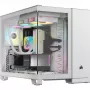 CORSAIR PC skříň - Icue Link 2500x RGB Micro ATX Dual Chamber bílá