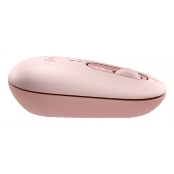 Bezdrátová sada Logitech Pop Icon, růžová a off-white, QWERTZ německá