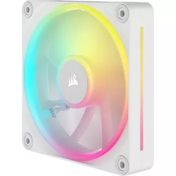 Sada ventilátorů CORSAIR iCUE LINK LX120 RGB 120 mm PWM Starter Kit, bílá