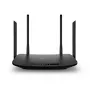 Bezdrátový VDSL/ADSL modem router TP-Link AC1200, Wi-Fi 5 (802.11ac), dvoupásmový (2,4 GHz / 5 GHz), Ethernet LAN, VDSL2, černý, stolní router