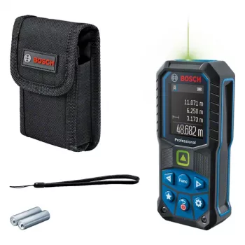 Bosch GLM 50-25 G Professional laserový dálkoměr, 50 m, zelený laser, ±1,5 mm, laserová třída 2, modrá/černá