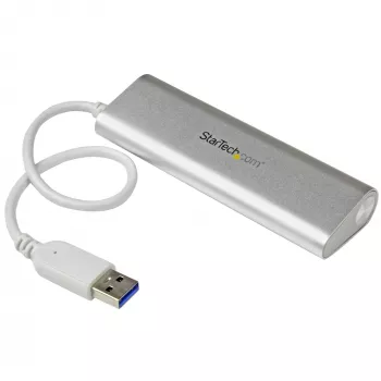 StarTech.com 4-Port USB Hub, USB A na 4x USB-A porty, USB 5Gbps, odolné provedení, napájený z sběrnice, přenosný laptopový USB 3.0 Hub