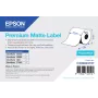Epson Premium Matte Label - nekonečná role: 105 mm x 35 m, bílá, samolepicí etiketa pro tiskárnu, nekonečná etiketa, akryl, permanentní, matná