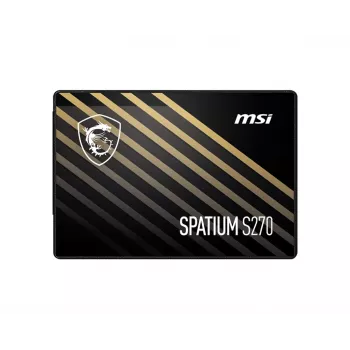 2,5 inch SATA III SSD MSI SPATIUM S270 960 GB – 500 MB/s čtení, 450 MB/s zápis, 3D-NAND