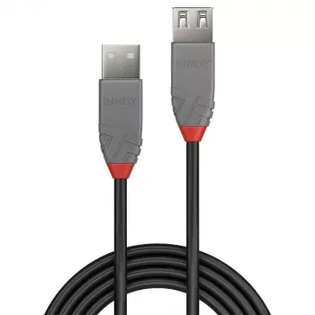 Prodlužovací kabel Lindy 3 m USB 2.0 Type-A, Anthra Line