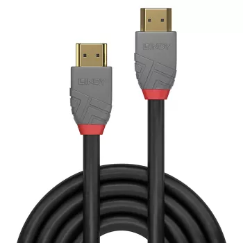 Lindy 0,5m High Speed HDMI kabel, Anthra Line