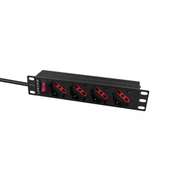 Napájecí jednotka Lanview LVR-2MIT-SW-IT4 1U černá 2m kabel
