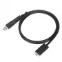 USB kabel Targus ACC1133GLX USB 3.2 Gen 1 (3.1 Gen 1) 1 m USB C černý