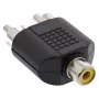 Audio adaptér RCA zdířka / 2x RCA samec InLine 99311