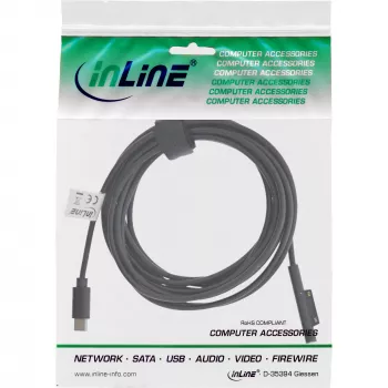 InLine USB-C na Surface nabíjecí kabel, 1 m