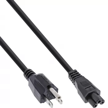 InLine napájecí kabel USA / Kanada pro notebook černý 2m