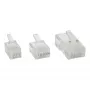 InLine modulární konektor 4P4C RJ10 pro krimpování na plochý kabel, 10 ks