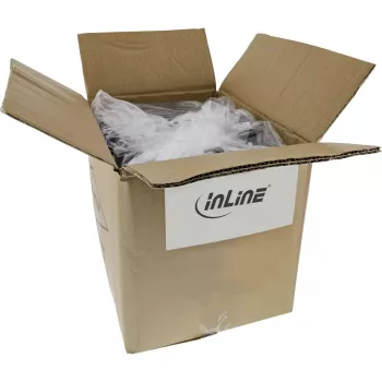 InLine B-76803G Cat6A S/FTP (PiMF) bezhalogenový patch kabel, 3 m, zelený, 25 ks