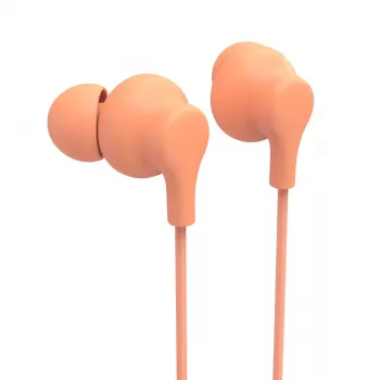 Headset Hama Curly drátový in-ear hovory/hudba USB Type-C oranžový
