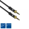 Stereo audio kabel ACT 3 metry 3,5 mm jack samec - samec