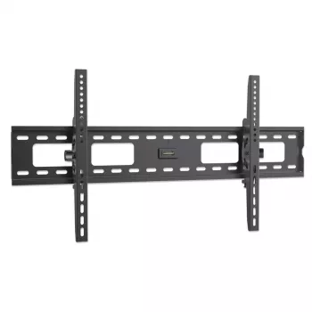 Manhattan nástěnný držák pro TV a monitory (naklápěcí), pro obrazovky 37 inch až 75 inch, kompatibilita VESA: všechny mezi 200x200 mm až 800x400 mm – zkontrolujte rozměry čtyř montážních otvorů na zadní straně obrazovky, zda sedí, max. 75 kg, černá, držák