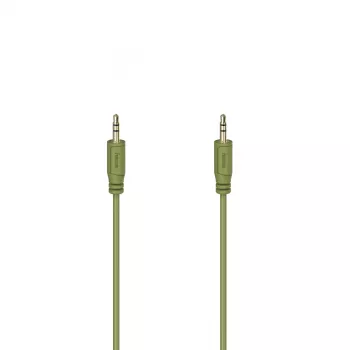 Hama Flexi-Slim audio kabel 0,75 m 3,5mm zelený samec na samce