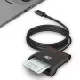 ACT Externí USB-C čtečka čipových karet eID, černá
